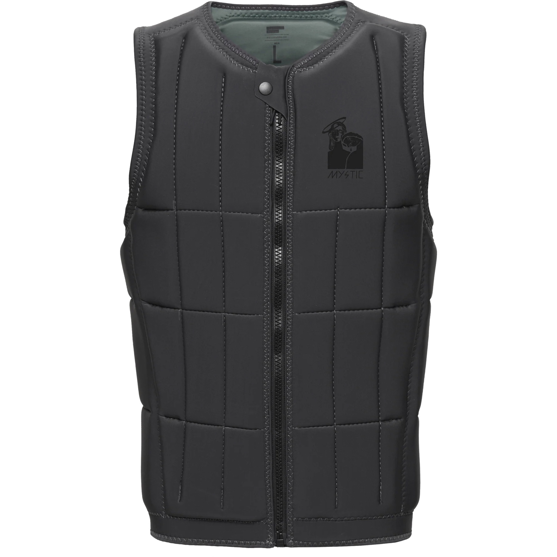 Mystic Mens Anarchy Wake Impact Vest  35005.230210 - Phantom Grey